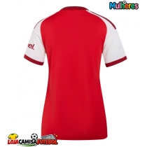Camisa de Futebol Arsenal Equipamento Principal Mulheres 2026-27 Manga Curta